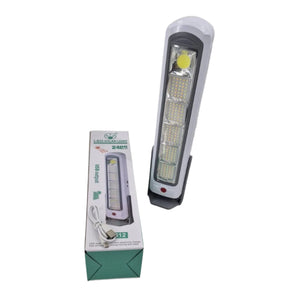 Familicasa - 24 LED Solar Rechargeable Work Light – USB Portable Lamp with Top Spotlight