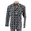 Megaannum - Men’s Printed Casual Shirt – Slim Fit Spread Collar