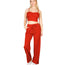 Chicaluv - Women's 2pc set - Cami Top and Palazzo Flare Pants - XV0627