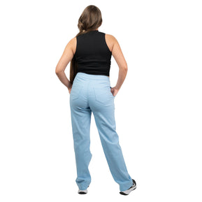 Chicaluv - High-Rise Hyper-Stretch Wide-Leg Pants – Women's Trendy Streetwear with Multiple Utility Pockets XV2040