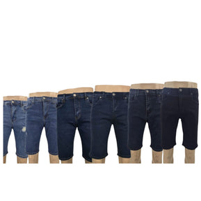 Megaannum - Classic Men's Denim Shorts - Assorted Colors