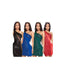 Chicaluv - Women's Sexy Off-Shoulder Mesh Sequin Panel Bodycon Mini Dress – Sleeveless Party & Clubwear Outfit -XV943