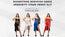Chicaluv Wholesale - Women’s Rhinestone Bodycon Dress – Spaghetti Strap Front Slit