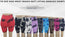 Chicaluv Wholesale - Trendy Tie Dye Bermuda Shorts - High Waist, Butt Lifting