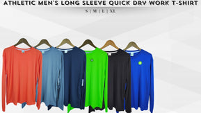 GoBirdy Wholesale - Men's Quick-Dry Performance T-Shirt - Athletic Long Sleeve Workwear