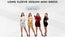 ChicaLuv Wholesale - Women Long Sleeve Sequin Mini Dress with Feather Accents – Sparkling Party Essential