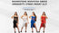 Chicaluv Wholesale - Women’s Rhinestone Bodycon Dress – Spaghetti Strap Front Slit